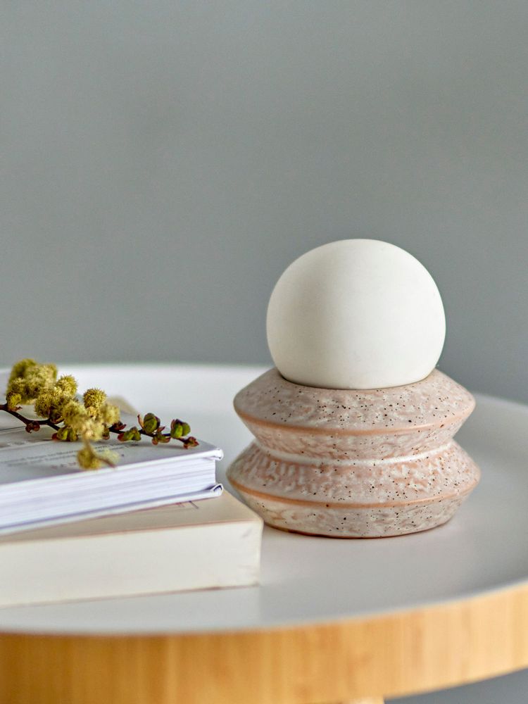 Wireless lamps - Capella Portable Lampe, Battery, White, Stoneware - BLOOMINGVILLE MULTIBRAND HOUSE