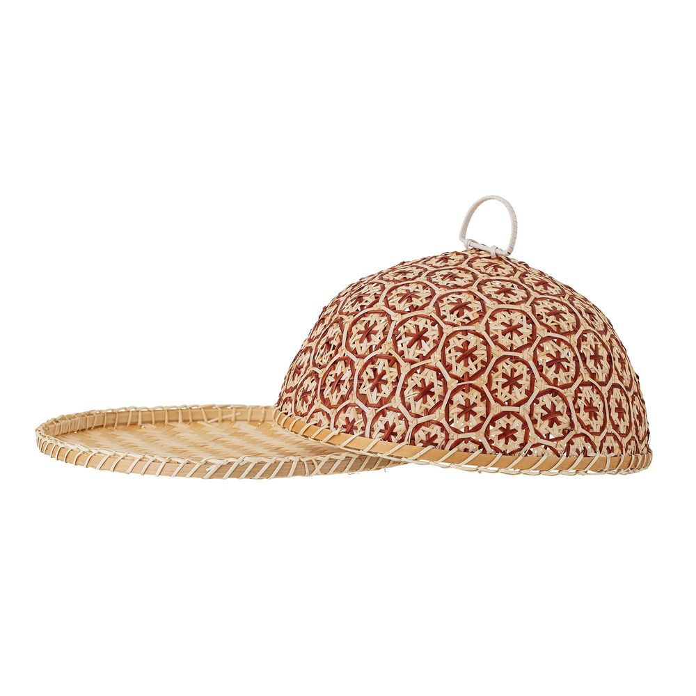 Kitchen utensils - Niel Food Cover, Red, Bamboo - BLOOMINGVILLE MULTIBRAND HOUSE