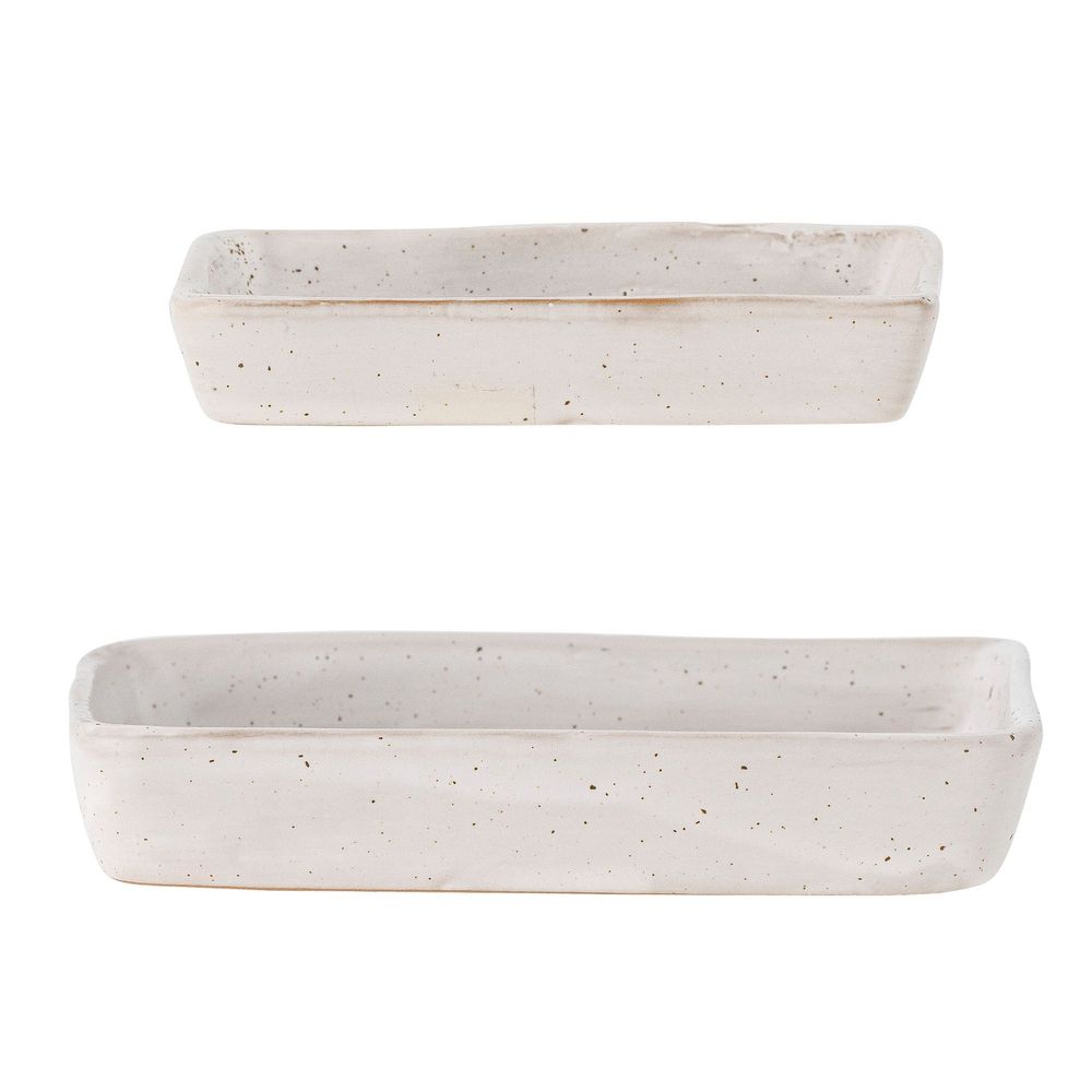 Bowls - Aurora Bowl, Blue, Stoneware Set of 2 - BLOOMINGVILLE MULTIBRAND HOUSE