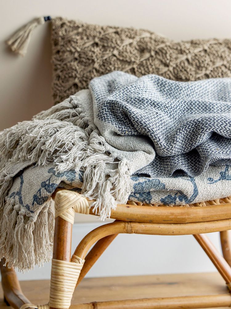 Coussins - Lione Coussin, Marron, Coton - BLOOMINGVILLE MULTIBRAND HOUSE