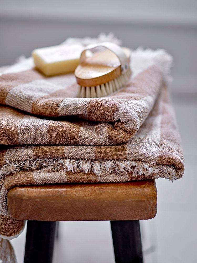 Bath towels - Elaia Towel, Brown, Cotton - BLOOMINGVILLE MULTIBRAND HOUSE