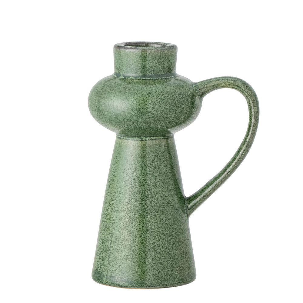 Bougeoirs et photophores - Fija Bougeoir, Verte, Grès - BLOOMINGVILLE MULTIBRAND HOUSE