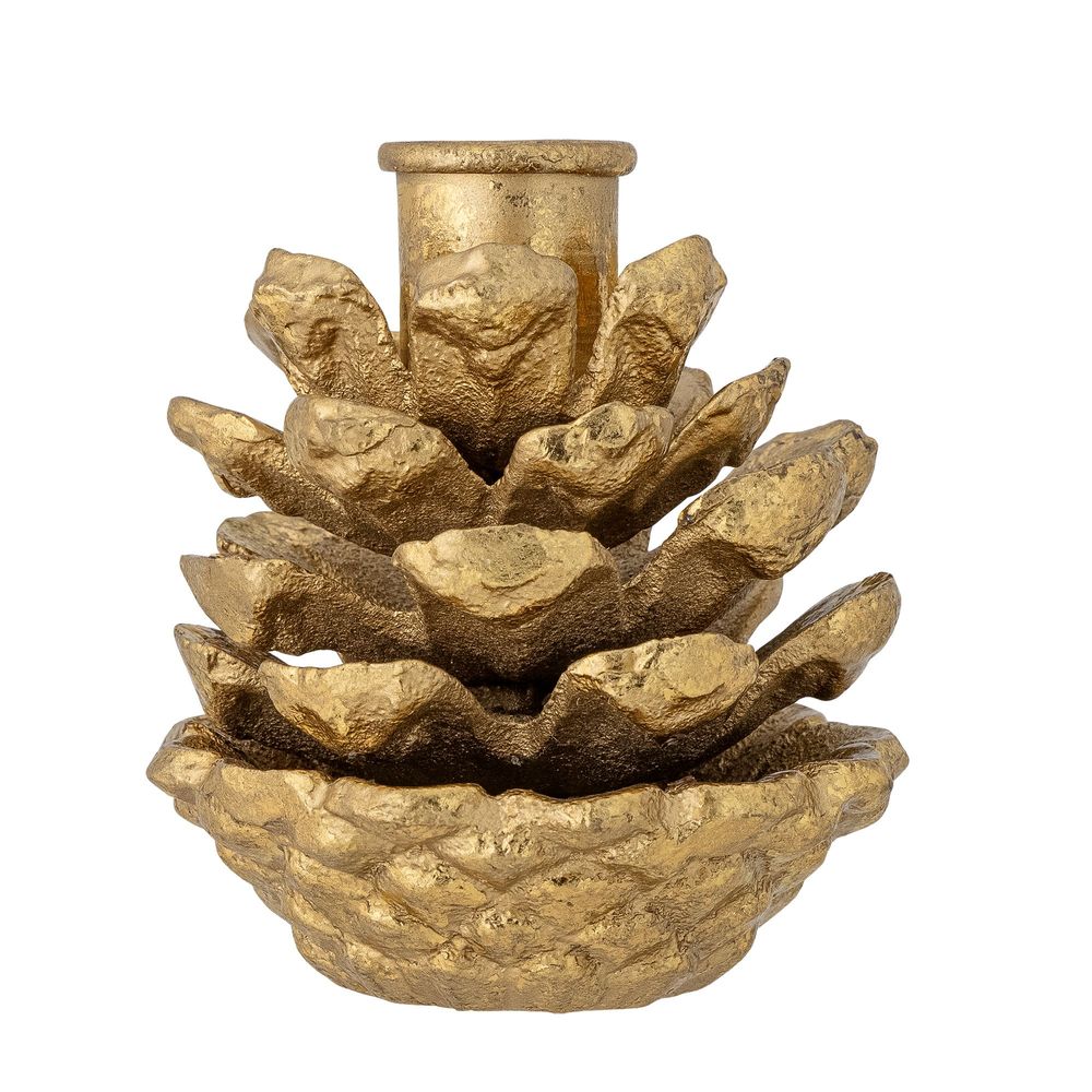 Candlesticks and candle holders - Fernie Candle Holder, Gold, Metal - BLOOMINGVILLE MULTIBRAND HOUSE