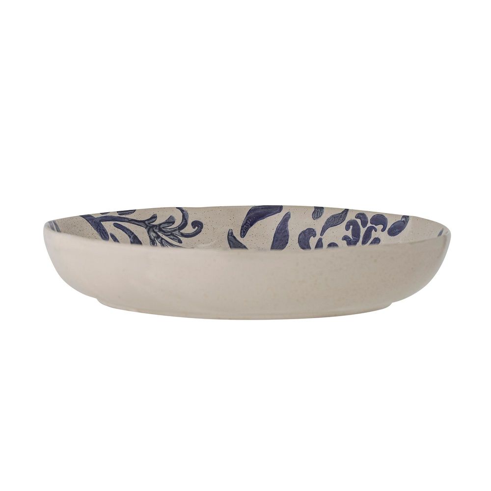 Bowls - Petunia Bowl, Blue, Stoneware  - CREATIVE COLLECTION