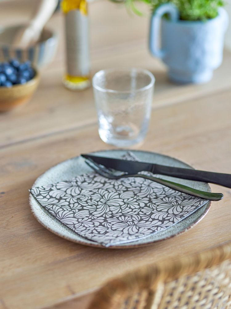 Napkins - Pilou Napkin, Brown, FSC® Mix, Papier Pack of 20 - BLOOMINGVILLE MULTIBRAND HOUSE