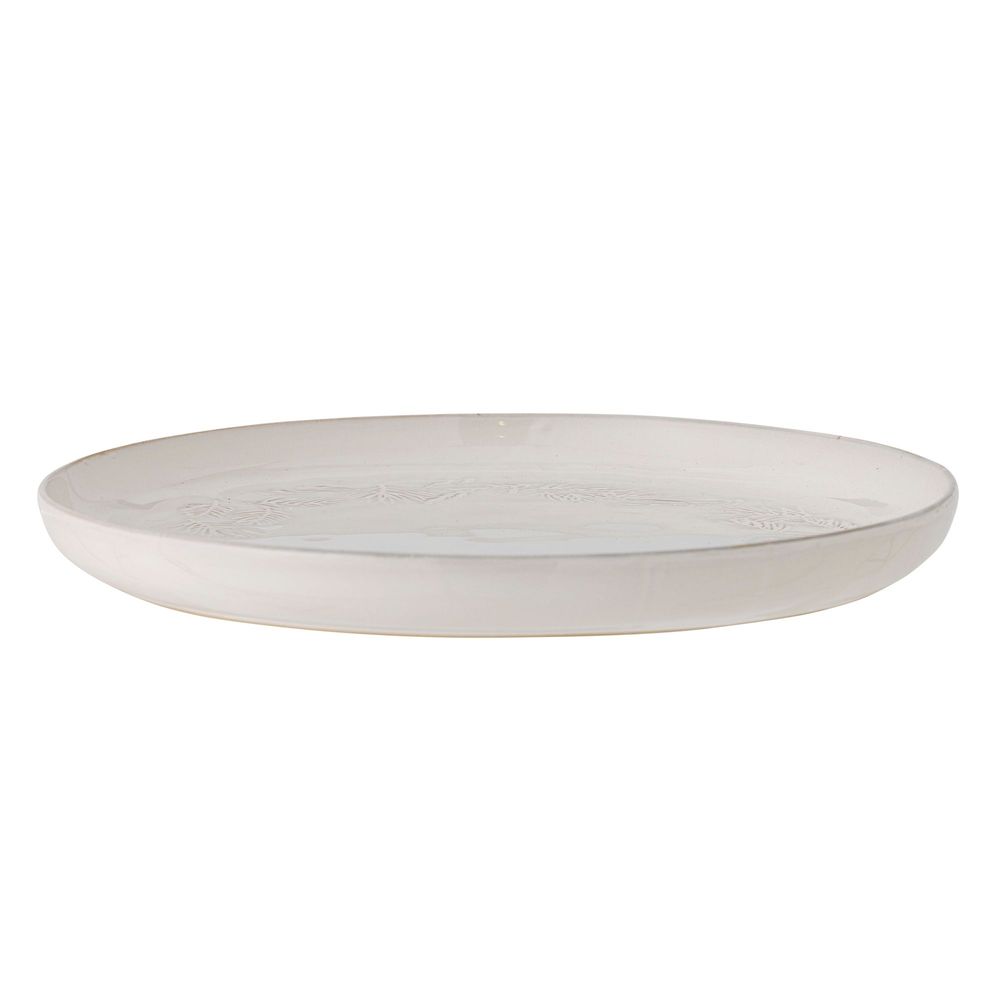 Couverts & ustensiles de cuisine - Winter Assiette de service, Nature, Grès - BLOOMINGVILLE MULTIBRAND HOUSE
