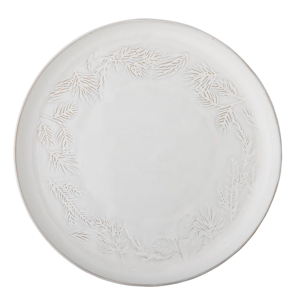 Couverts & ustensiles de cuisine - Winter Assiette de service, Nature, Grès - BLOOMINGVILLE MULTIBRAND HOUSE