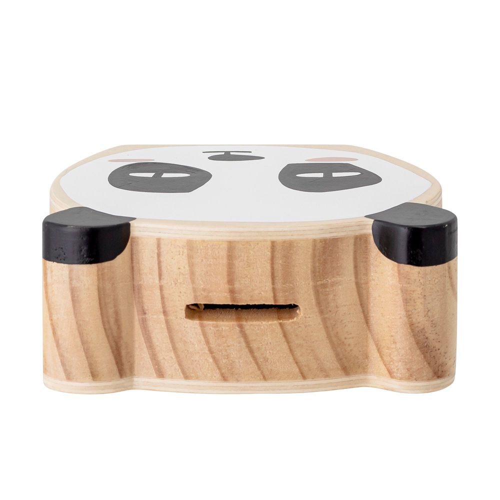 Decorative objects - Sonne Money Bank, White, Beech - BLOOMINGVILLE MINI