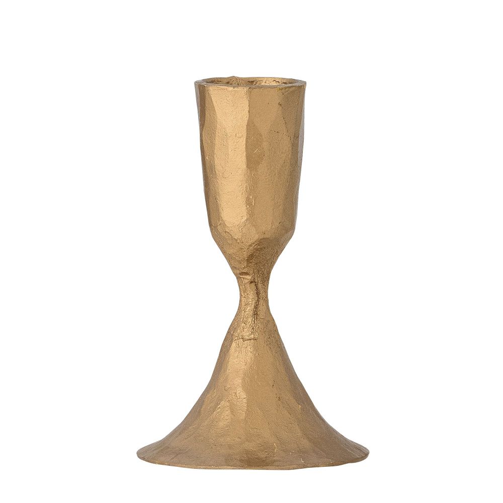 Candlesticks and candle holders - Pinja Candle Holder, Gold, Metal - BLOOMINGVILLE MULTIBRAND HOUSE