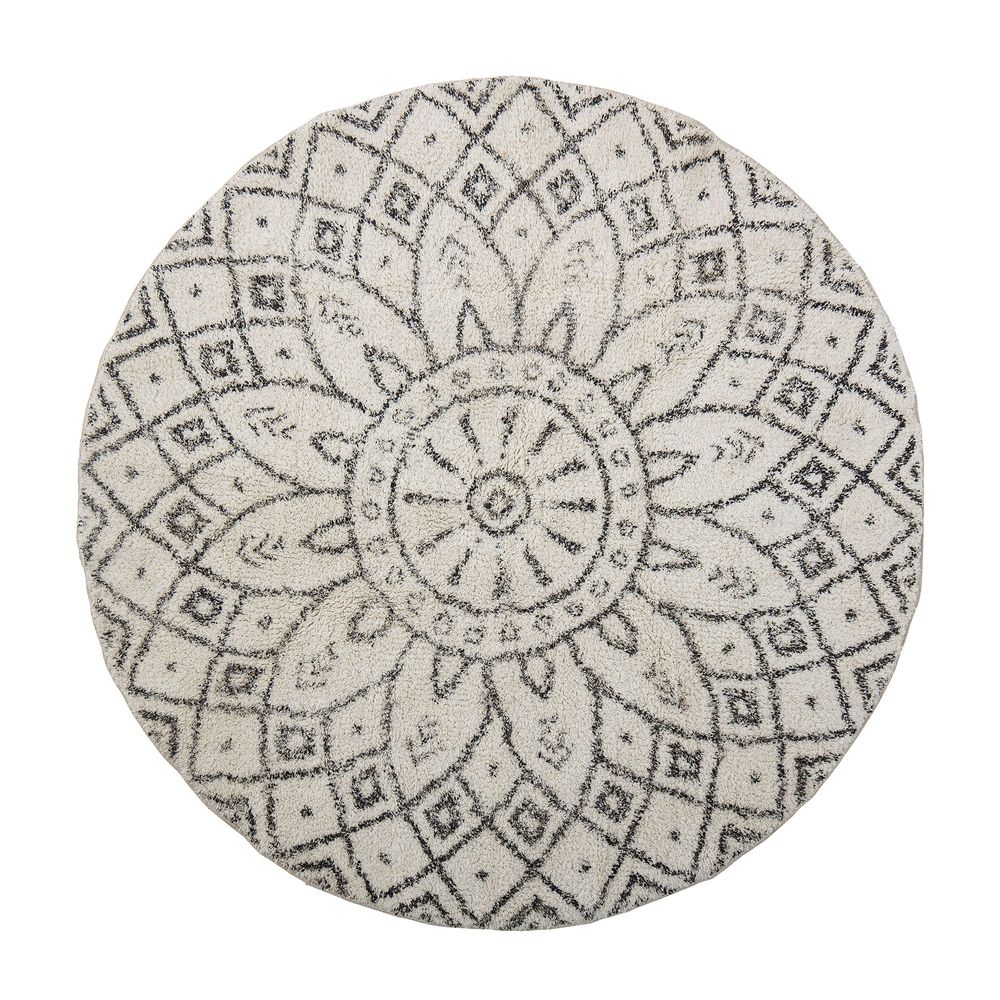 Tapis - Acton Tapis, Noir, Coton - BLOOMINGVILLE MULTIBRAND HOUSE