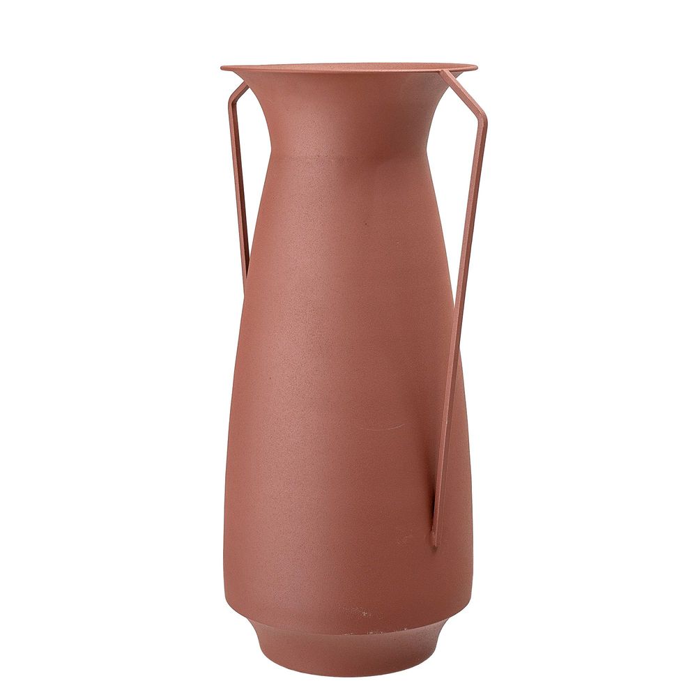 Vases - Rikkegro Vase, Brown, Metal - BLOOMINGVILLE MULTIBRAND HOUSE