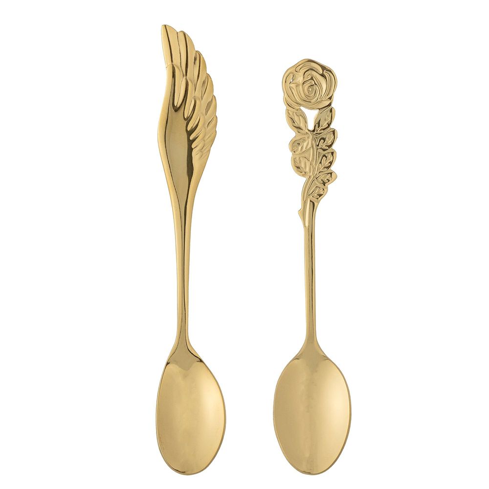 Couverts & ustensiles de cuisine - Liani Couverts, Or, Acier inoxydable Set of 2 - BLOOMINGVILLE MULTIBRAND HOUSE