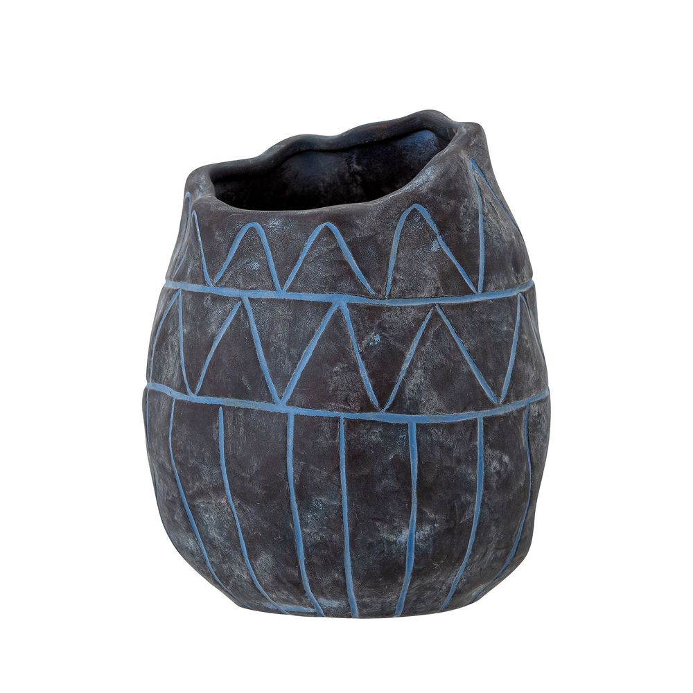 Vases - Ivo Vase déco, Blue, Céramique - CREATIVE COLLECTION