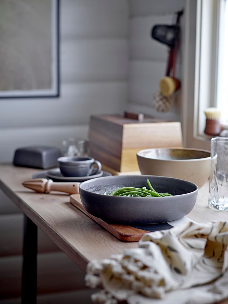 Bols - Lee Bol avec couvercle, Nature, Grès - BLOOMINGVILLE MULTIBRAND HOUSE