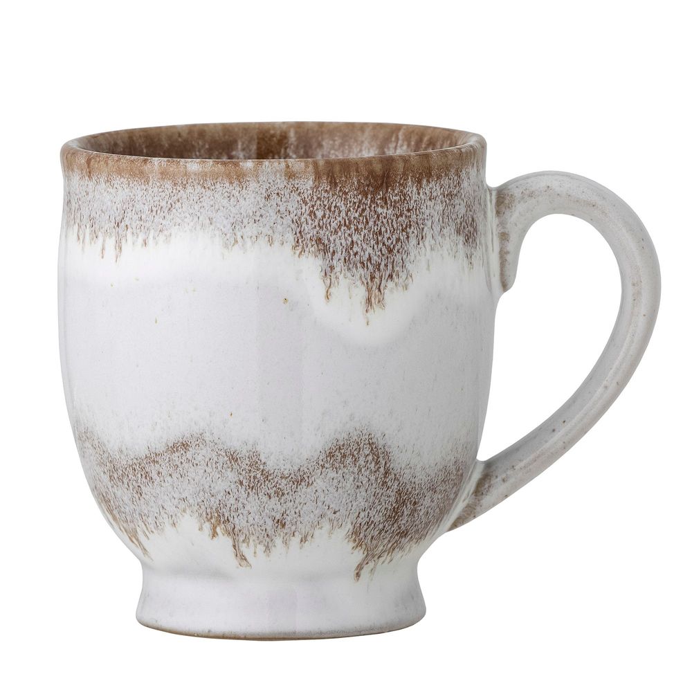 Mugs - Jatoba Cup, Grey, Stoneware - CREATIVE COLLECTION