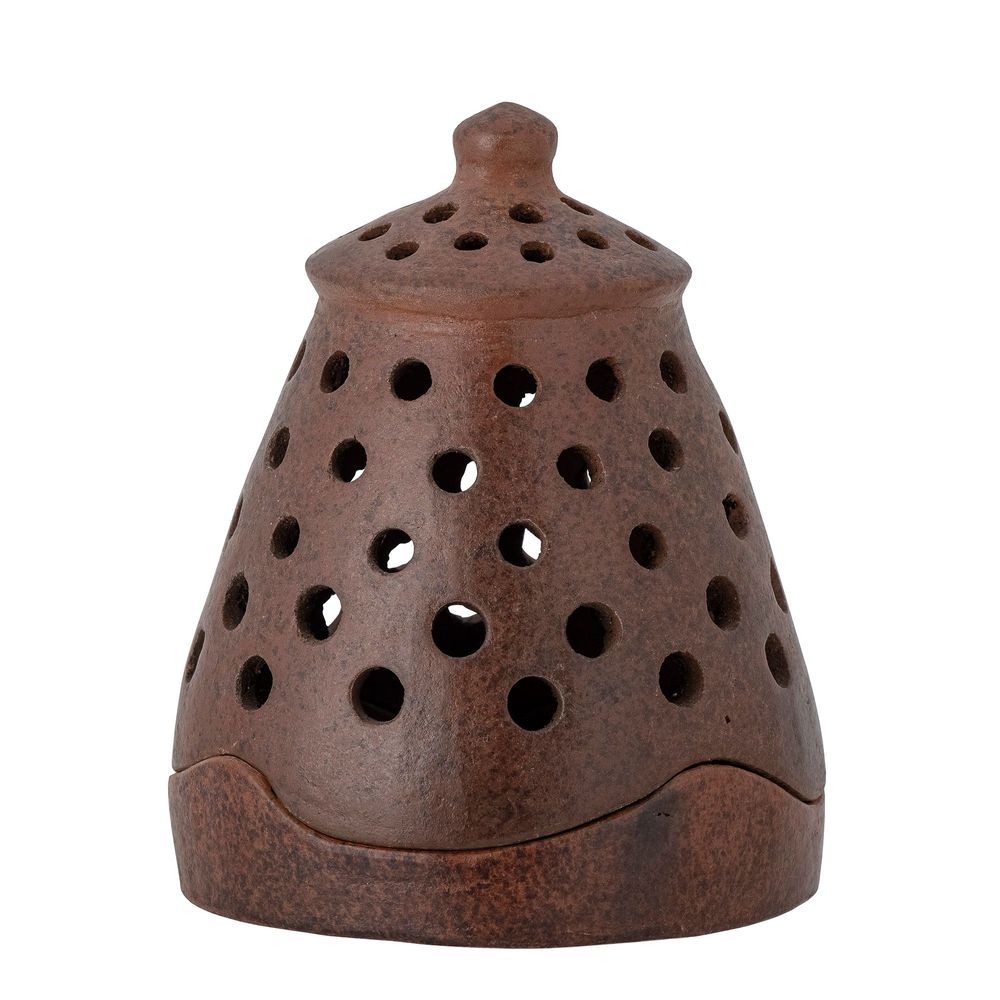 Bougeoirs et photophores - Norra Photophore, Marron, Terre cuite - CREATIVE COLLECTION