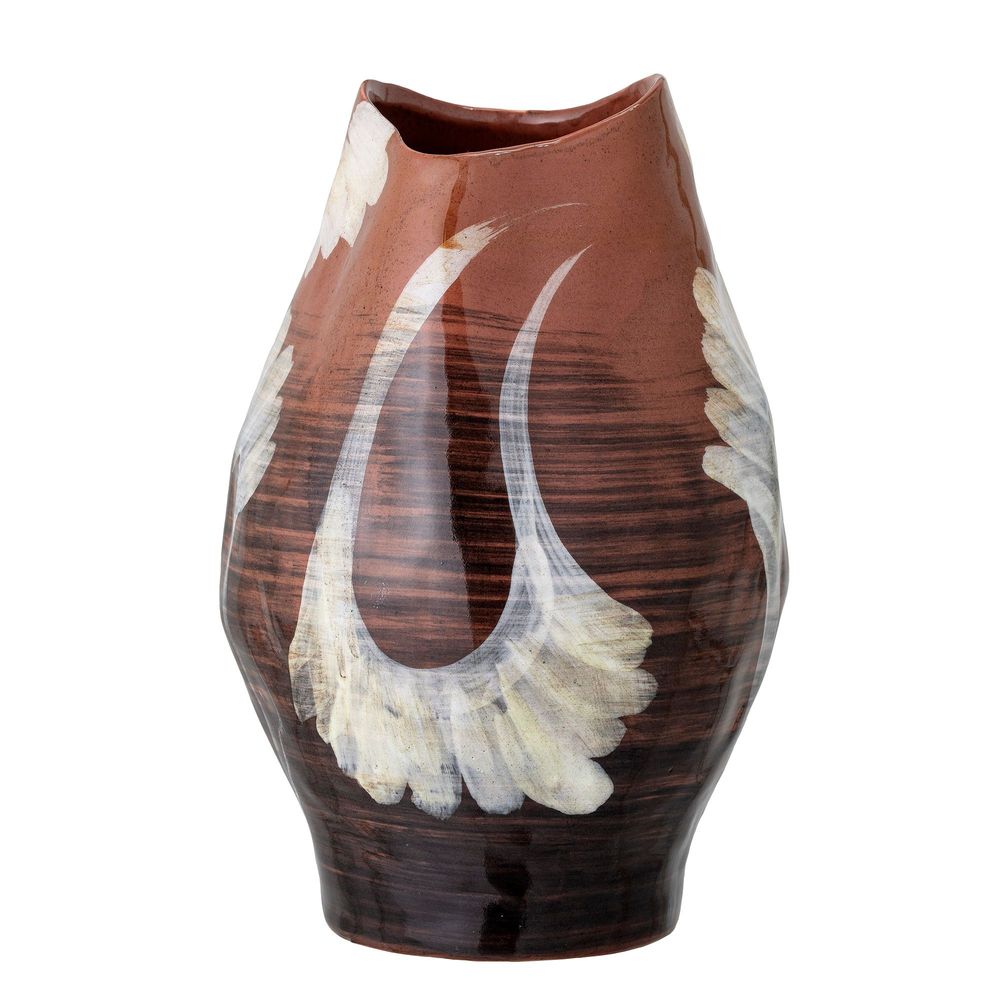 Vases - Obsa Vase, Marron, Grès  - BLOOMINGVILLE MULTIBRAND HOUSE