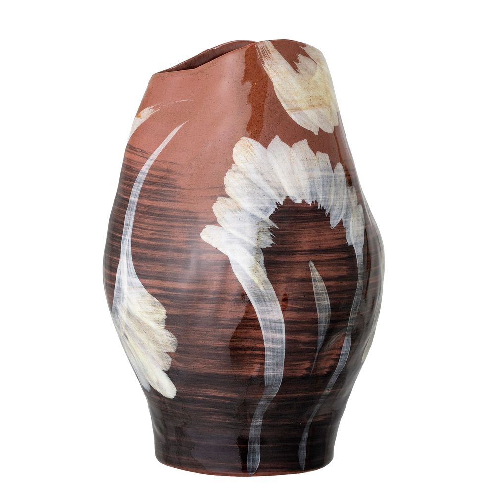 Vases - Obsa Vase, Marron, Grès  - BLOOMINGVILLE MULTIBRAND HOUSE