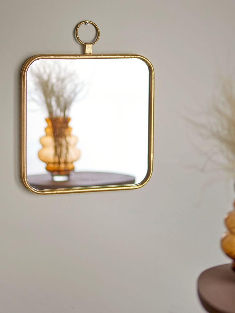 Miroirs - Panill Miroir mural, Or, Métal - BLOOMINGVILLE MULTIBRAND HOUSE