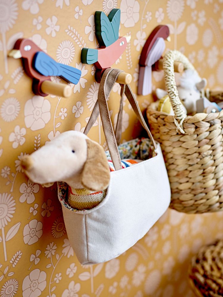 Accessoires à fixer - Lewi Crochet, Marron, FSC®100%, MDF Set of 3 - BLOOMINGVILLE MINI
