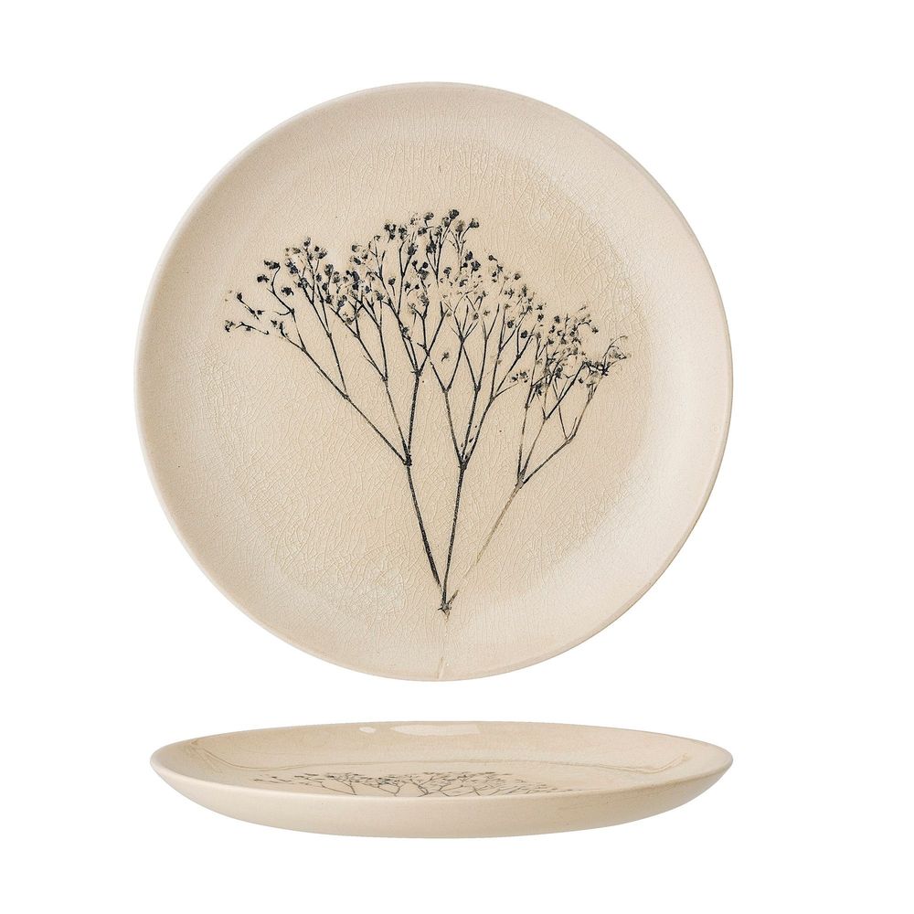 Everyday plates - Bea Plate, Nature, Stoneware  - BLOOMINGVILLE MULTIBRAND HOUSE