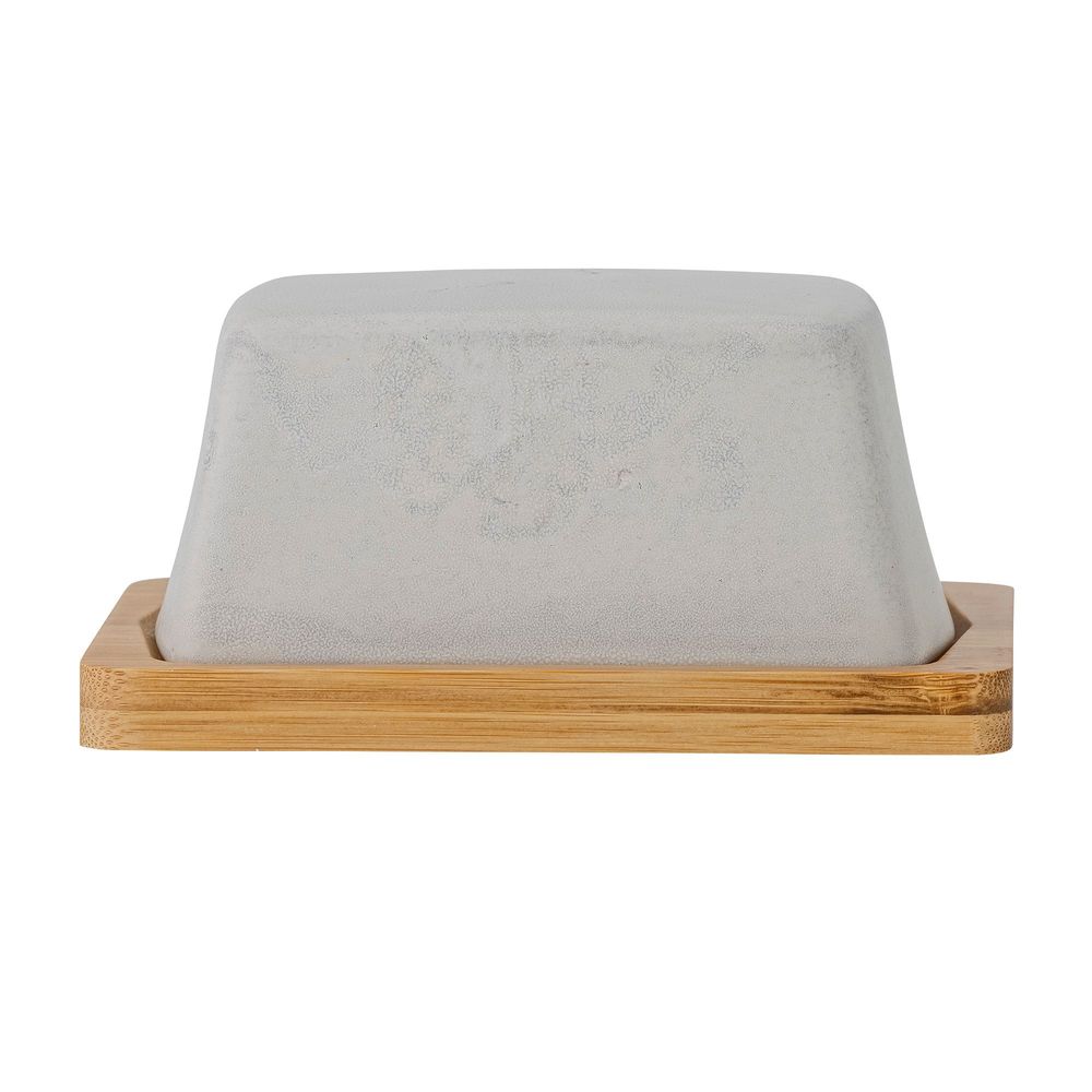 Kitchen utensils - Josefine Butter Box, Grey, Stoneware - BLOOMINGVILLE MULTIBRAND HOUSE