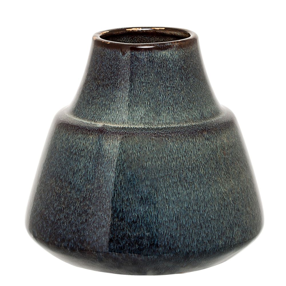 Vases - Berna Vase, Verte, Grès  - BLOOMINGVILLE MULTIBRAND HOUSE