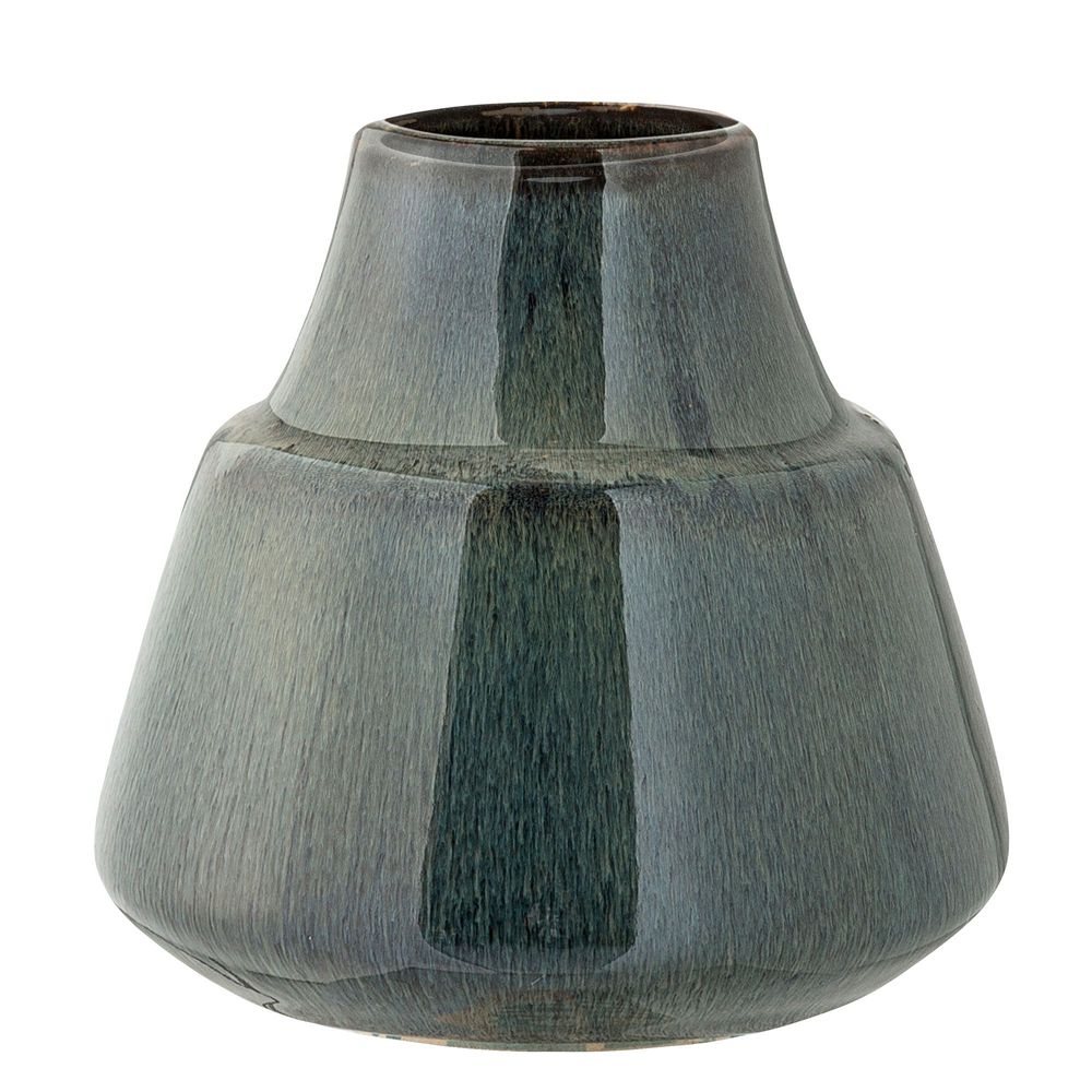 Vases - Berna Vase, Verte, Grès  - BLOOMINGVILLE MULTIBRAND HOUSE