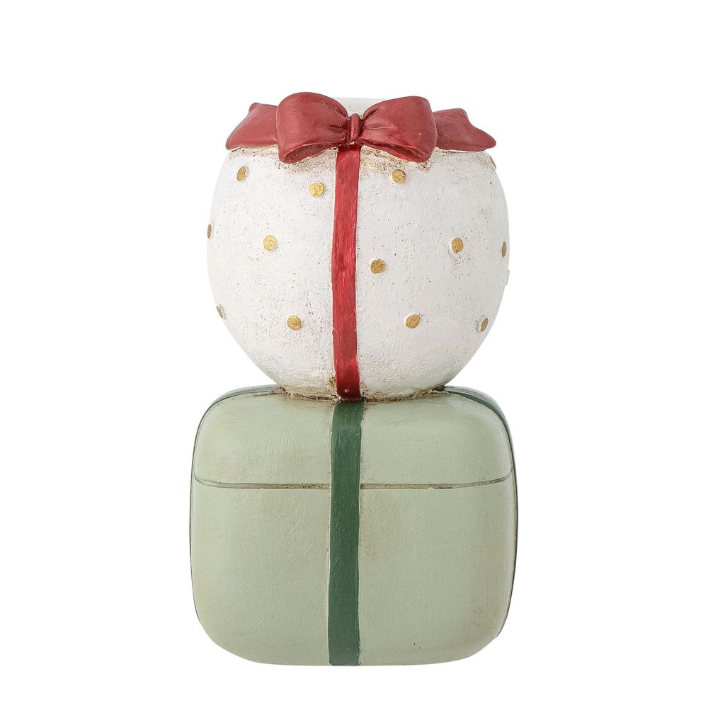 Candlesticks and candle holders - Wish Candle Holder, Green, Polyresin  - BLOOMINGVILLE MULTIBRAND HOUSE
