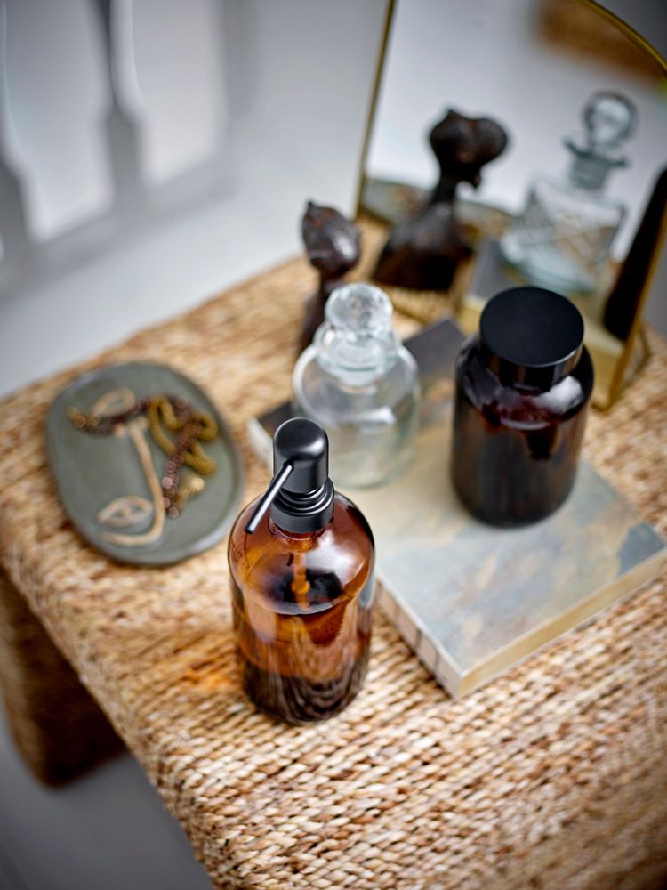 Boîtes de rangement - Elda Bouteille, Marron, Verre - BLOOMINGVILLE MULTIBRAND HOUSE