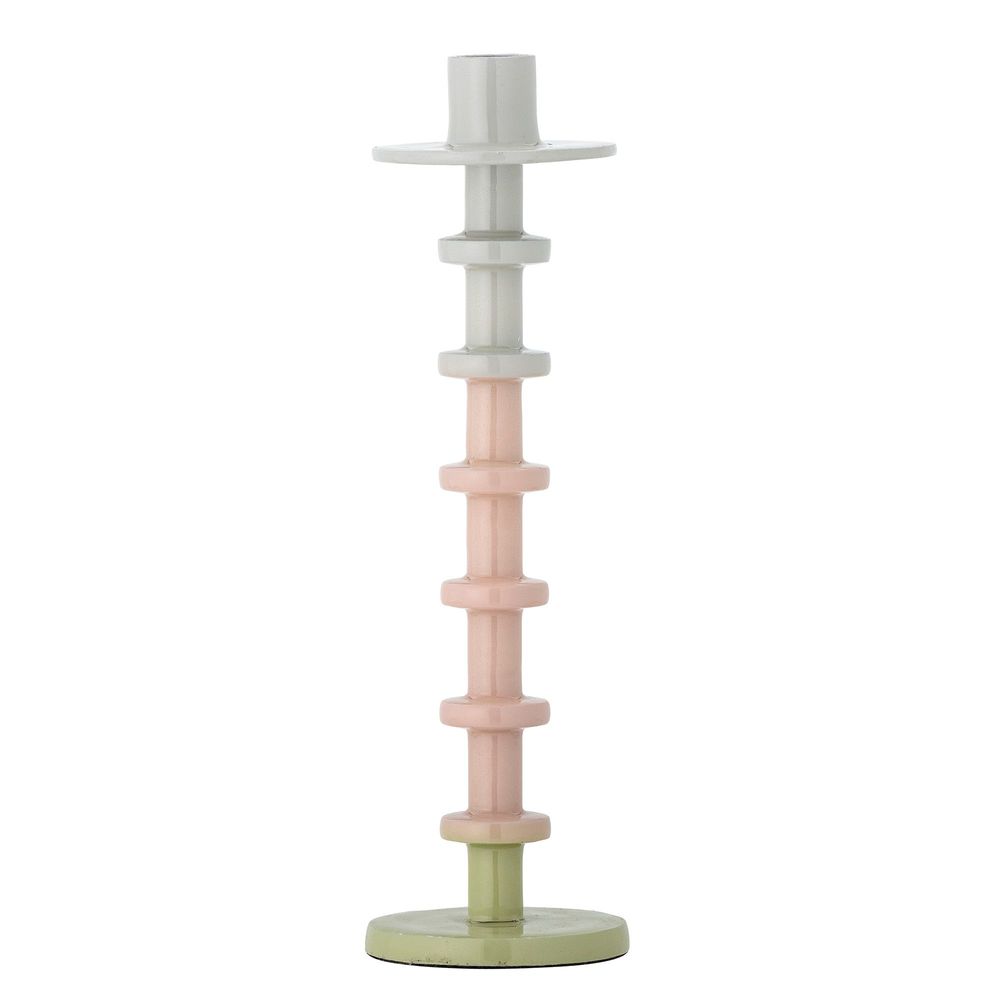 Bougeoirs et photophores - Peach Bougeoir, Rose, Métal - BLOOMINGVILLE MULTIBRAND HOUSE