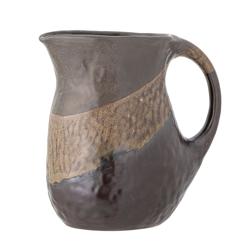 Carafes - Paula Jug, Brown, Stoneware - BLOOMINGVILLE MULTIBRAND HOUSE