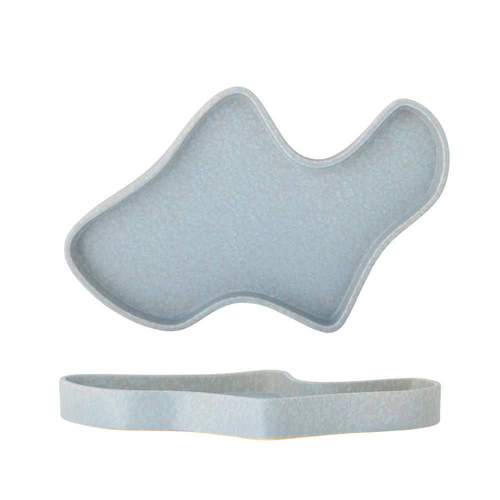 Trays - Lakey Tray, Blue, Stoneware - BLOOMINGVILLE MULTIBRAND HOUSE