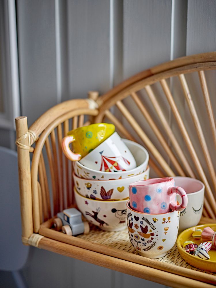 Tasses et mugs - Nini Tasse, Jaune, Grès - BLOOMINGVILLE MINI