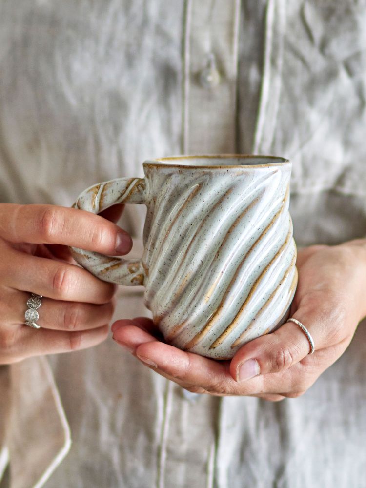 Tasses et mugs - Miriam Mug, Nature, Grès - BLOOMINGVILLE MULTIBRAND HOUSE