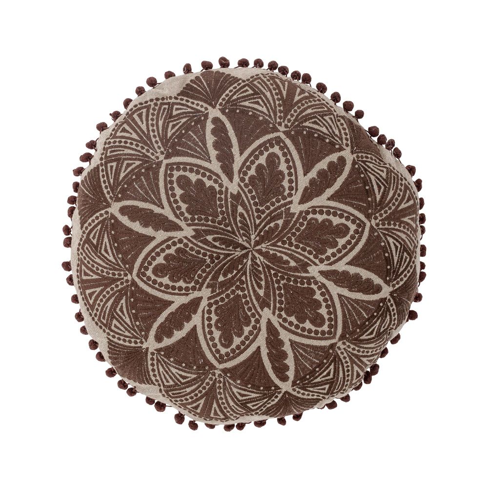 Coussins - Cizzy Coussin, Marron, Coton - CREATIVE COLLECTION