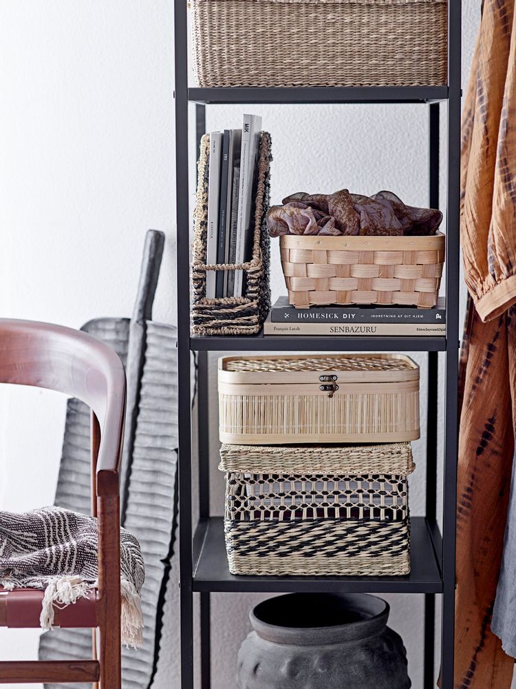 Storage boxes - Jach Box w/Lid, Nature, Bamboo Set of 3 - BLOOMINGVILLE MULTIBRAND HOUSE