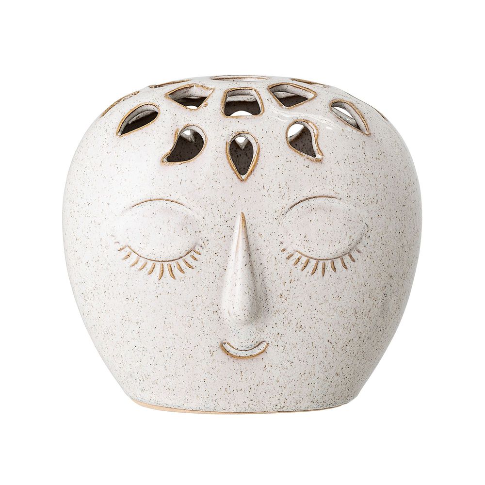 Vases - Elissa Vase, Blanc, Grès - BLOOMINGVILLE MULTIBRAND HOUSE