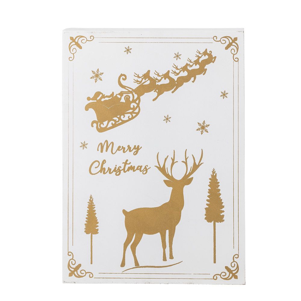Objets de décoration - Elimar Calendrier lumineux, Blanc, Contre-plaqué  - BLOOMINGVILLE MULTIBRAND HOUSE