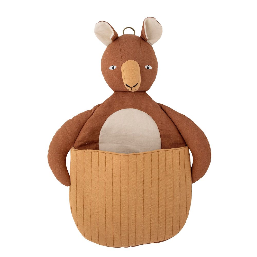 Paniers - Toto Panier mural, Marron, Lin - BLOOMINGVILLE MINI