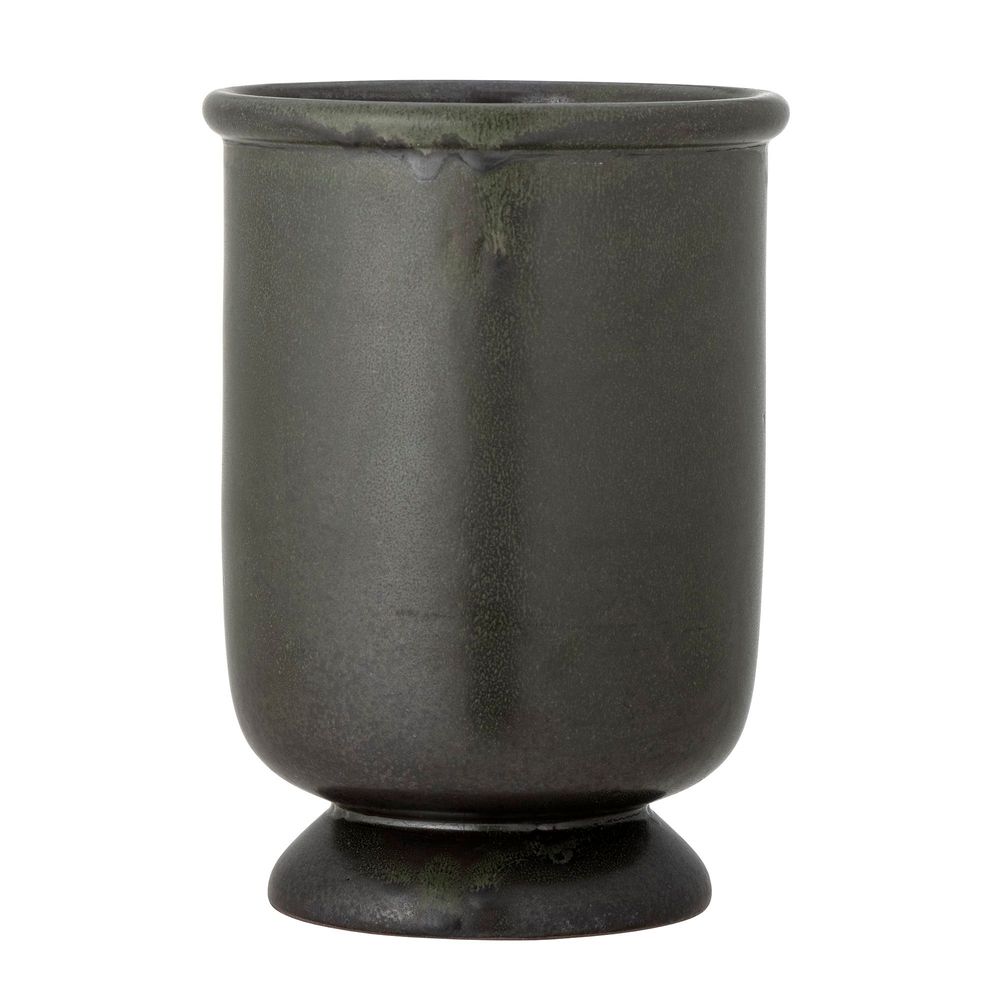 Flower pots - Auverte Flowerpot, Green, Stoneware  - BLOOMINGVILLE MULTIBRAND HOUSE