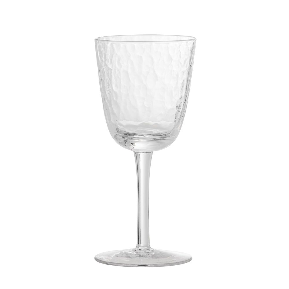 Glass - Asali Wine Glass, Clear, Glass Set of 4 - BLOOMINGVILLE MULTIBRAND HOUSE