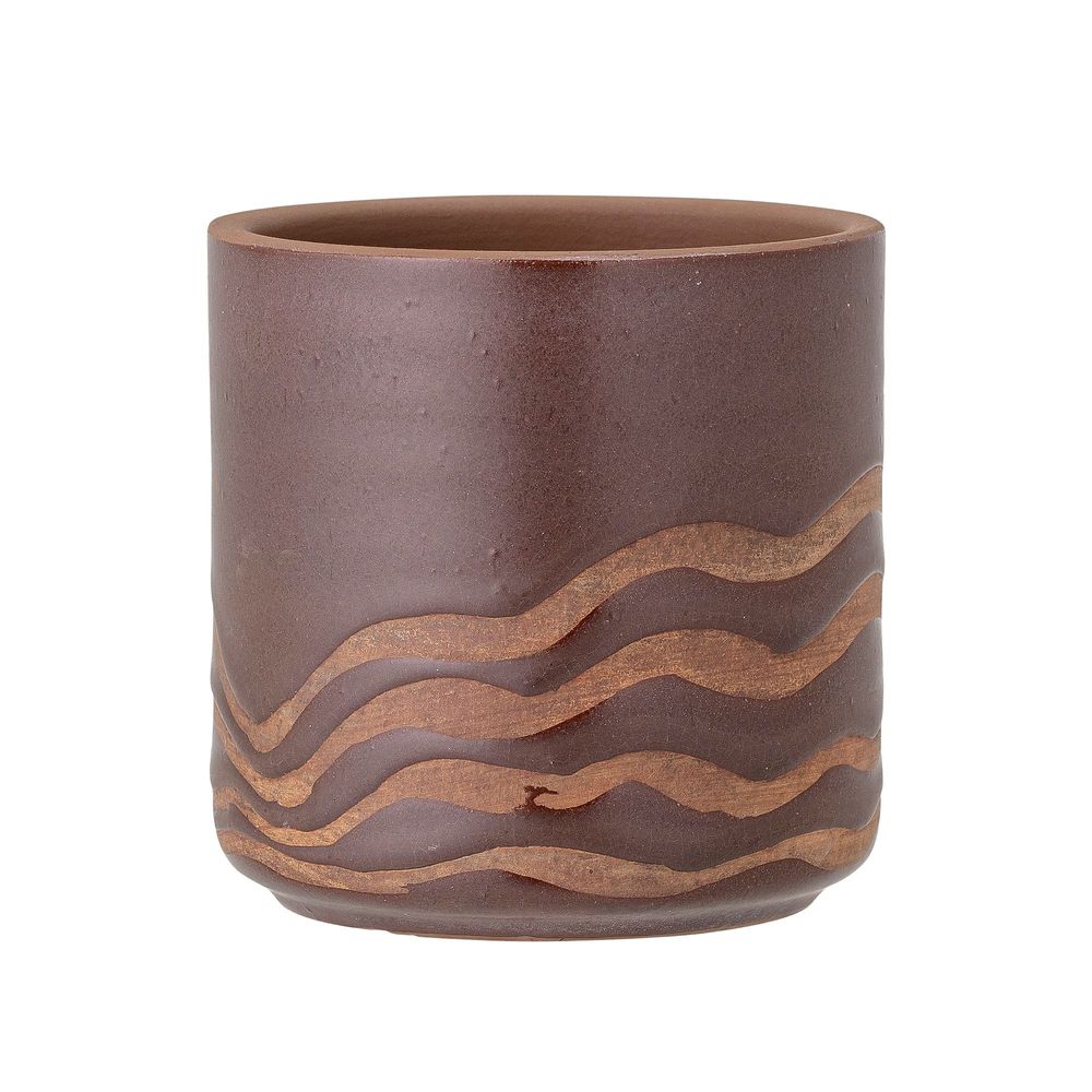 Pots de fleurs - Haakon Pot de fleurs déco, Marron, Terre cuite - BLOOMINGVILLE MULTIBRAND HOUSE