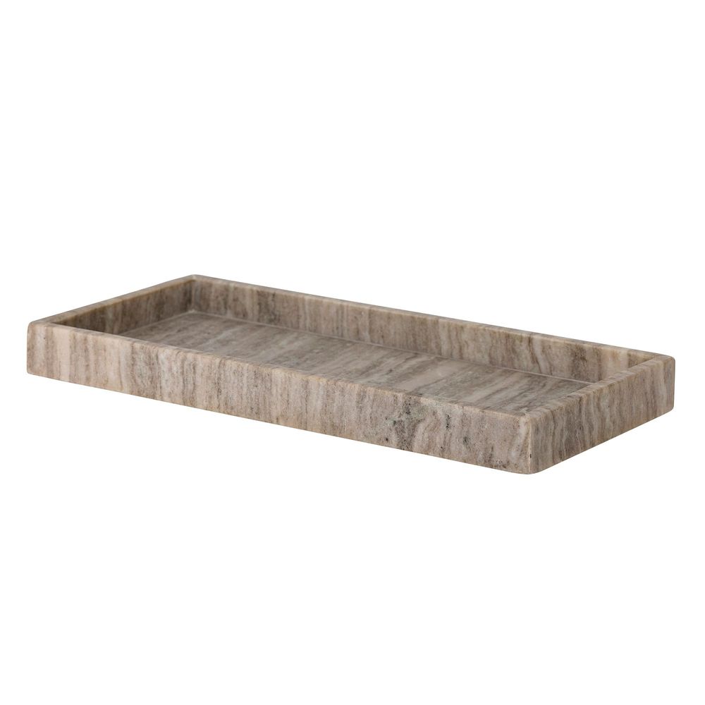 Trays - Majsa Tray, Brown, Marble - BLOOMINGVILLE MULTIBRAND HOUSE