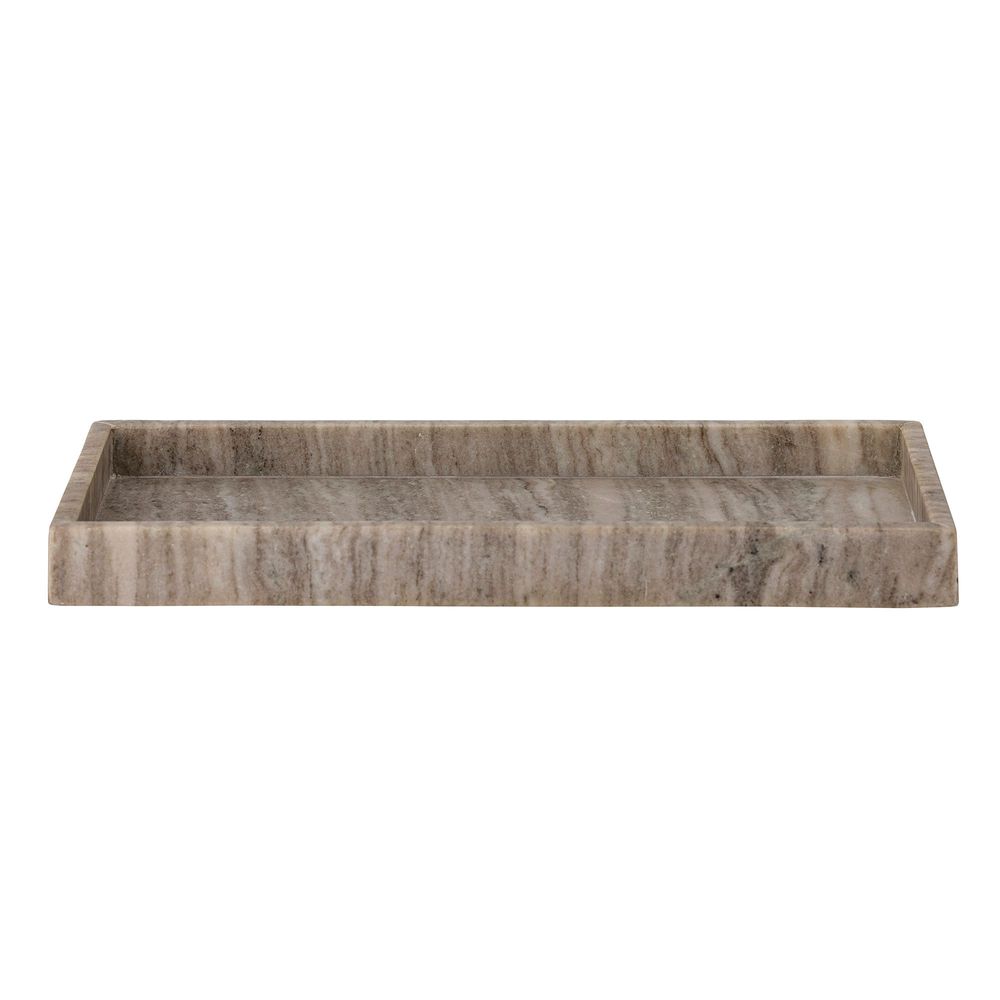 Trays - Majsa Tray, Brown, Marble - BLOOMINGVILLE MULTIBRAND HOUSE