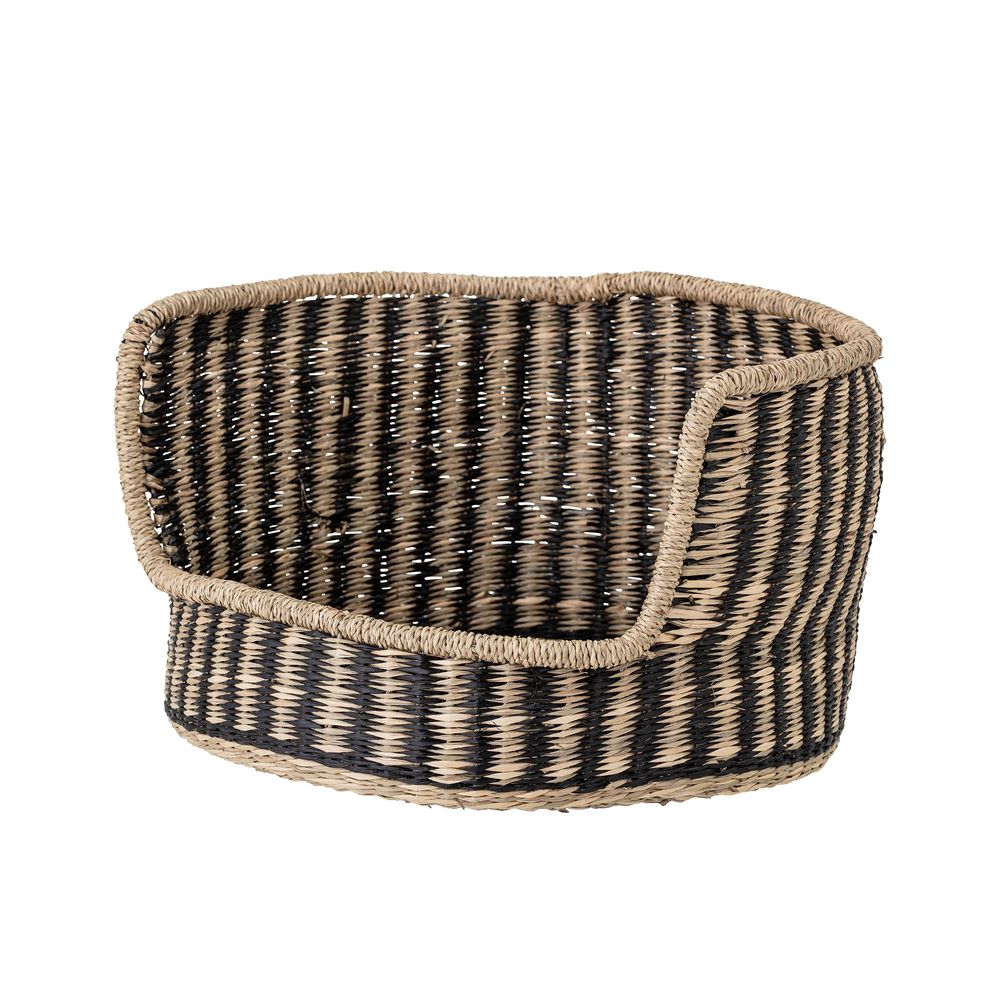 Pet accessories - Lenina Dog Basket, Black, Seagrass - BLOOMINGVILLE MULTIBRAND HOUSE