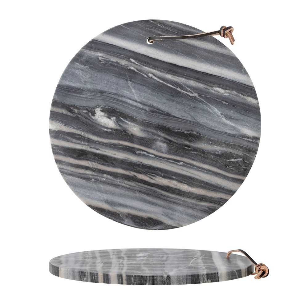 Kitchen utensils - Lemoni Cutting Board, Grey, Marble - CREATIVE COLLECTION