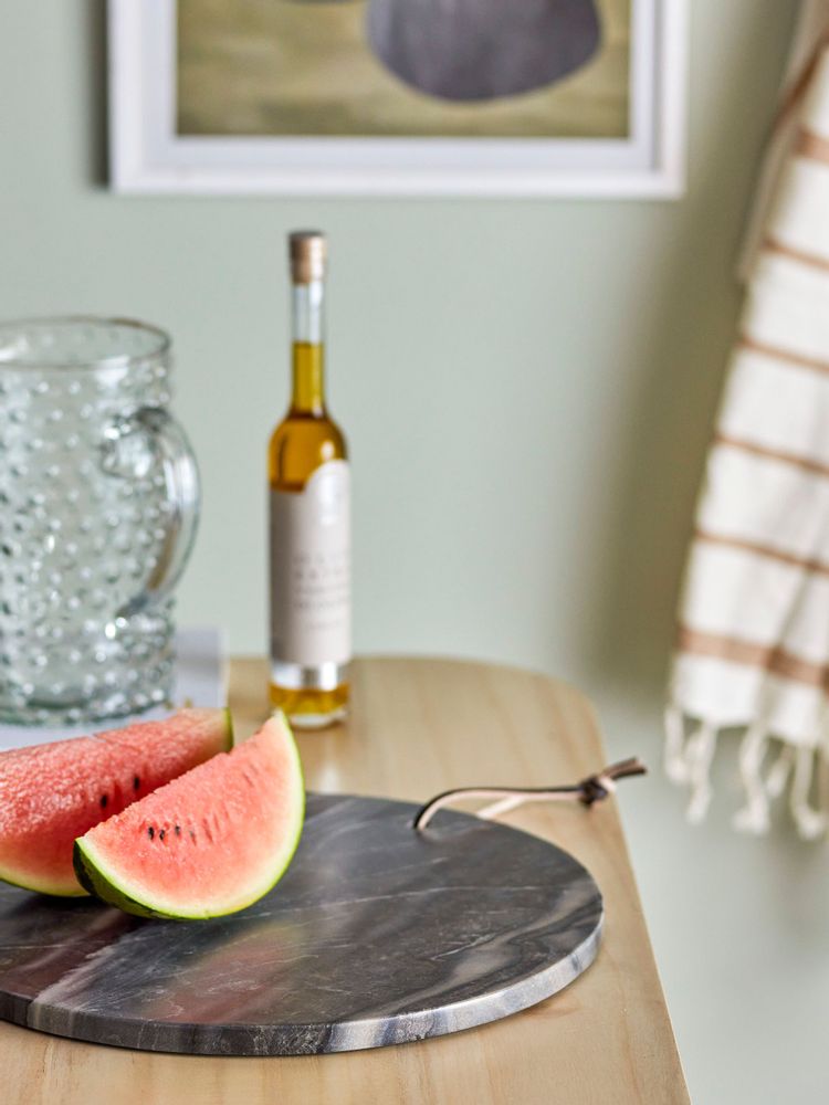 Kitchen utensils - Lemoni Cutting Board, Grey, Marble - CREATIVE COLLECTION