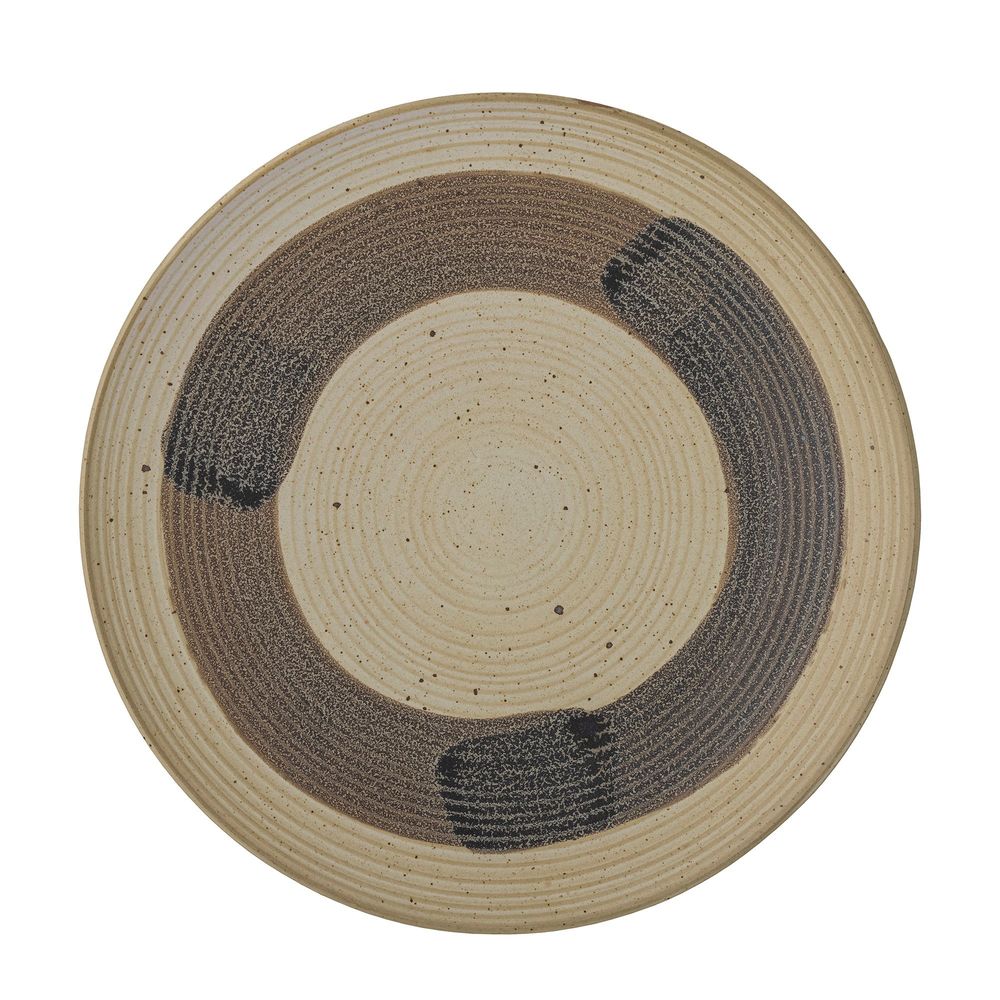 Assiettes au quotidien - Solange Assiette, Nature, Grès - BLOOMINGVILLE MULTIBRAND HOUSE
