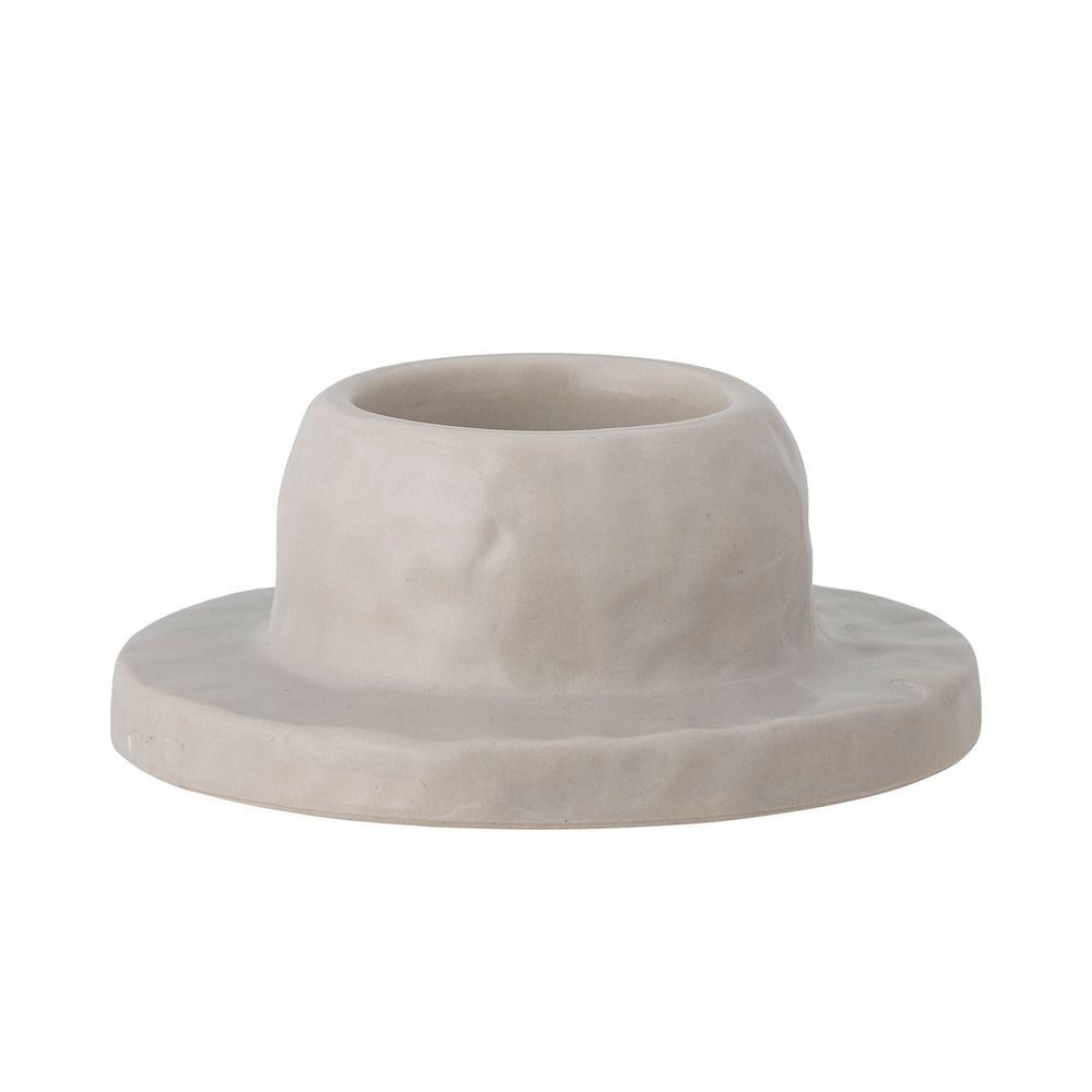 Bougeoirs et photophores - Imilia Photophore, Blanc, Grès - BLOOMINGVILLE MULTIBRAND HOUSE
